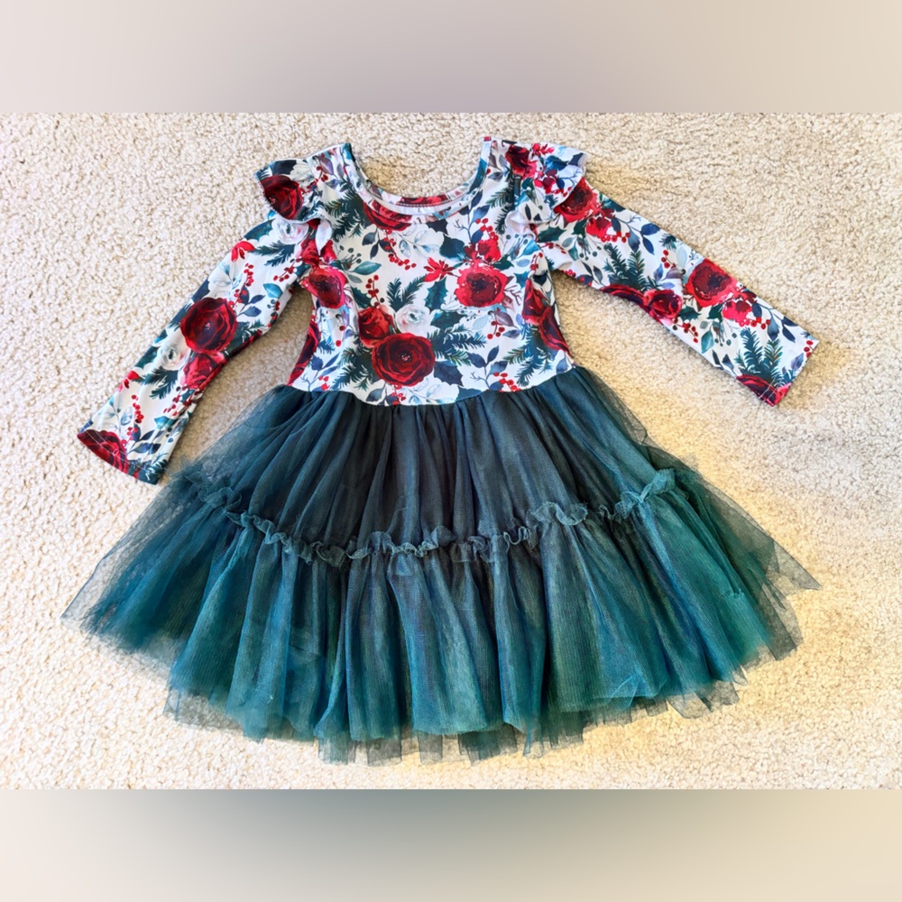 Toddler Girl Christmas Dress Size 4T